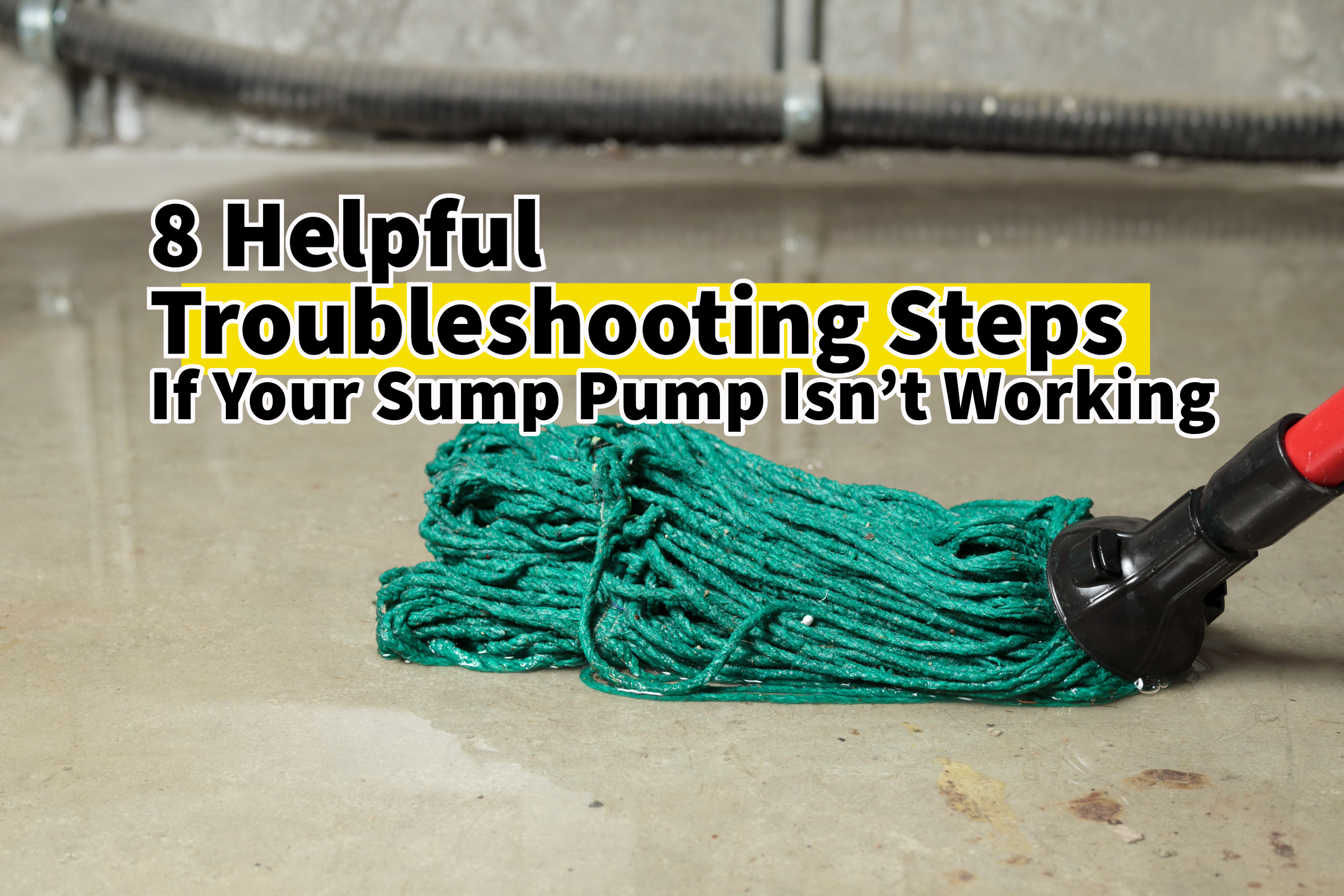 A homeowner’s guide to troubleshooting a malfunctioning sump pump. Plumbing and drain services in Middletown, Ohio.